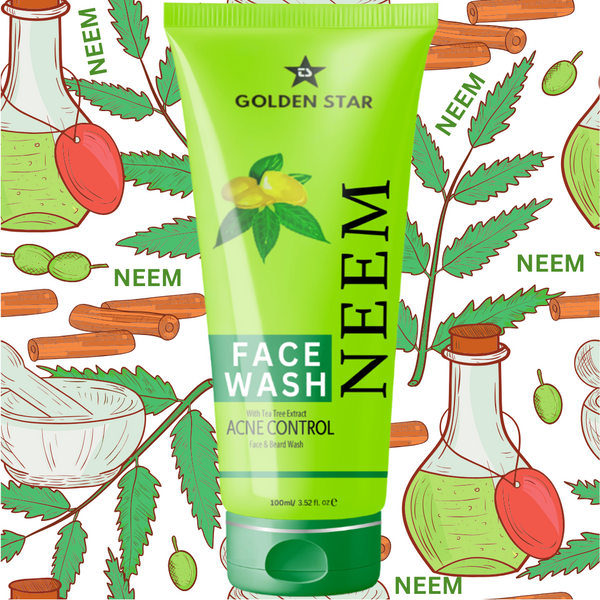 Golden Star Neem Face Wash