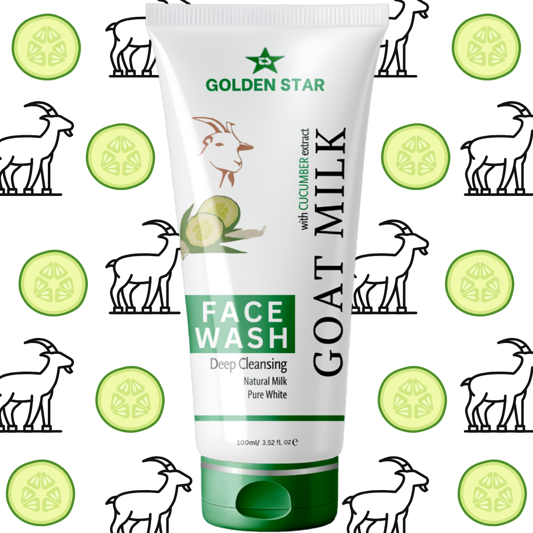Golden Star Goat Milk Face Wash