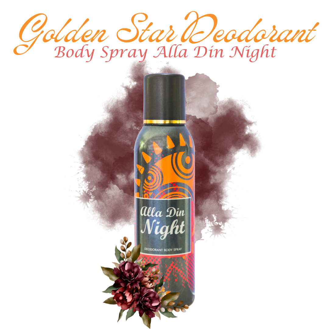 Golden Star Alla Din Night Body Spray