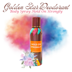 Golden Star HOLD ON STRONGLY Body Spray