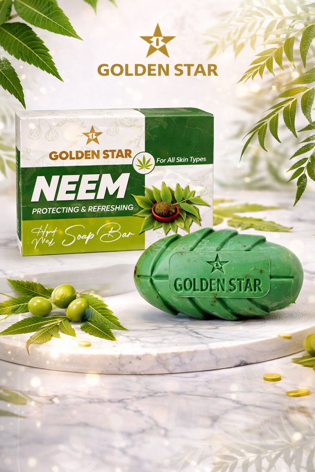 Golden Star Neem Soap