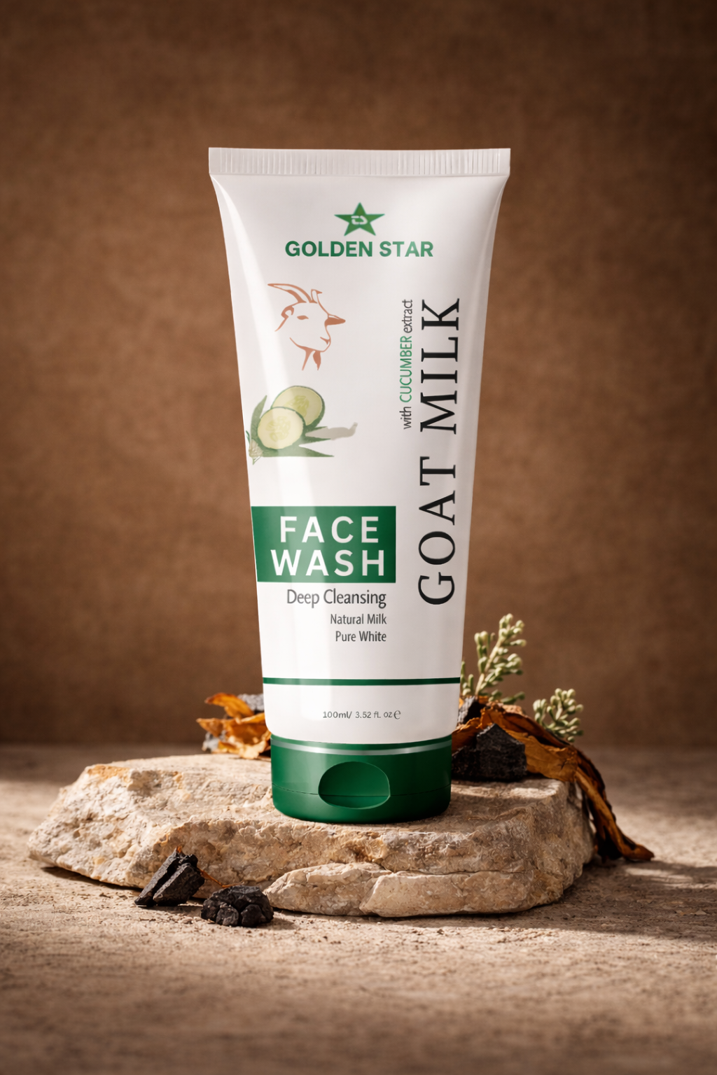 Golden Star Goat Milk Face Wash