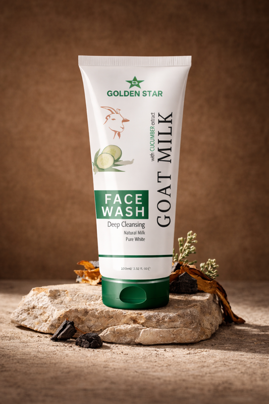 Golden Star Goat Milk Face Wash
