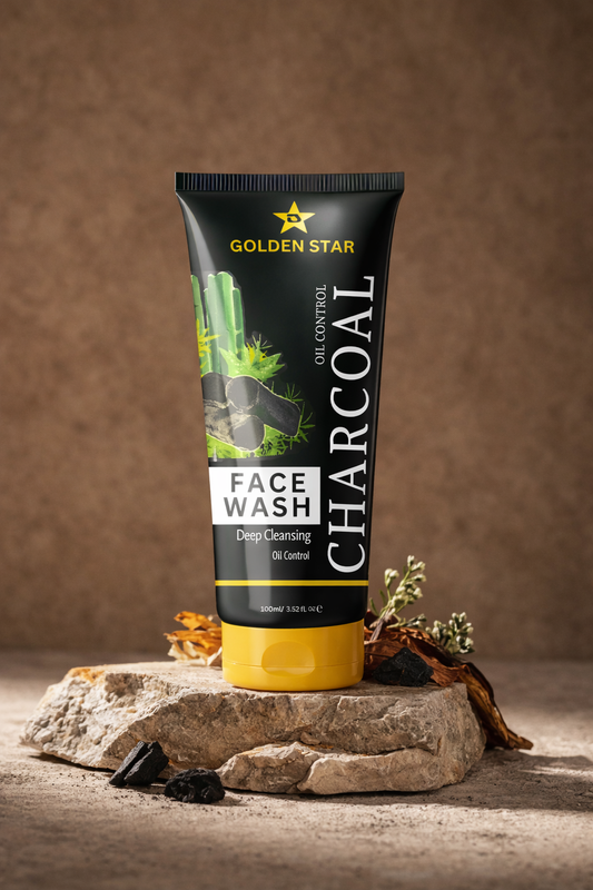 Golden Star Charcoal Face Wash